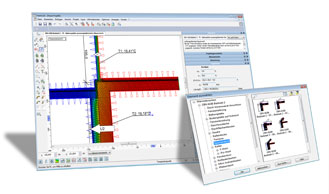 2D-Wrmebrcken nach DIN EN ISO 10211